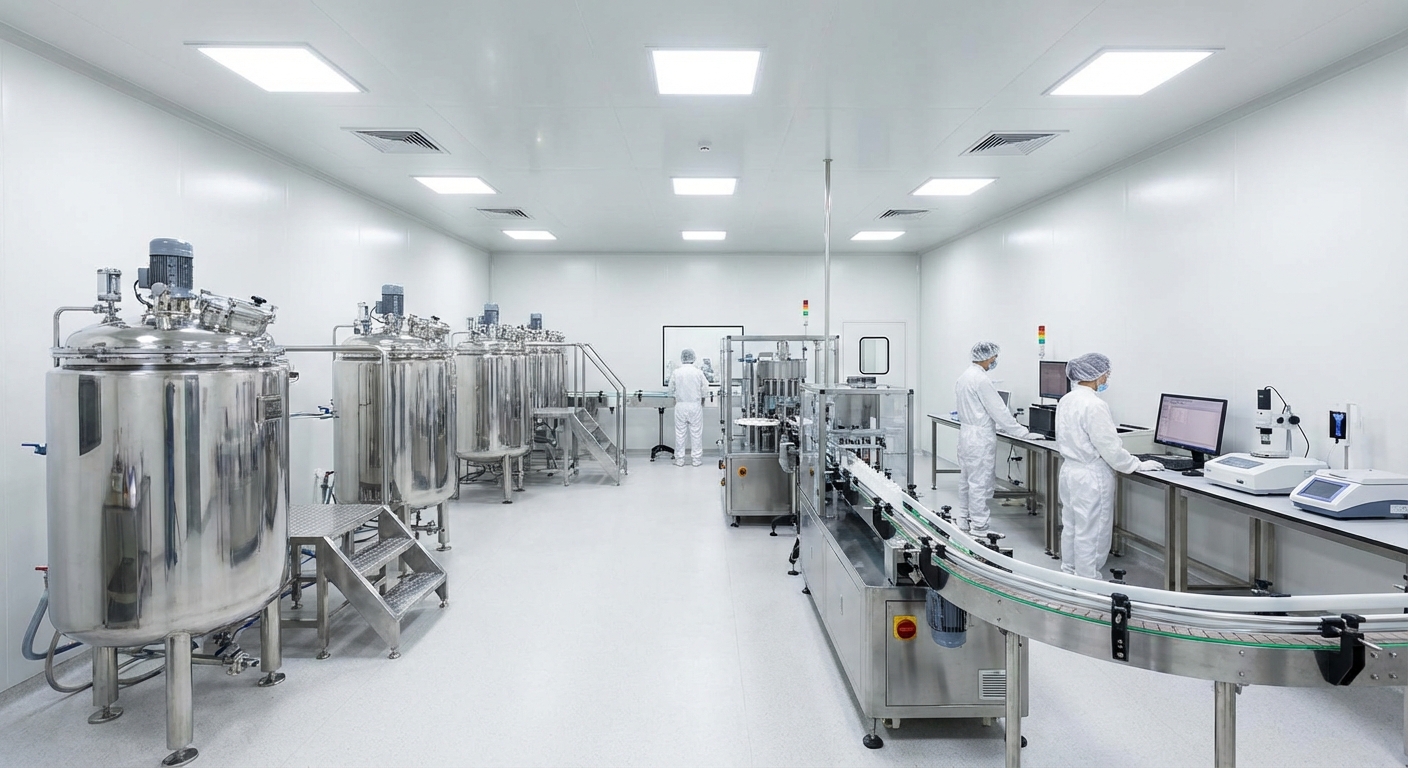 화장품 GMP 제조 시설