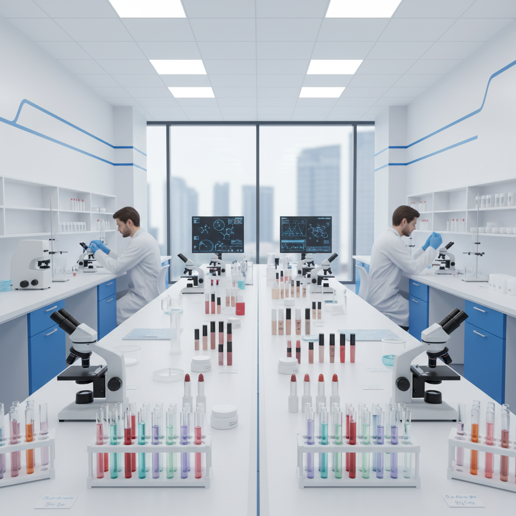 화장품 품질관리 검사 과정