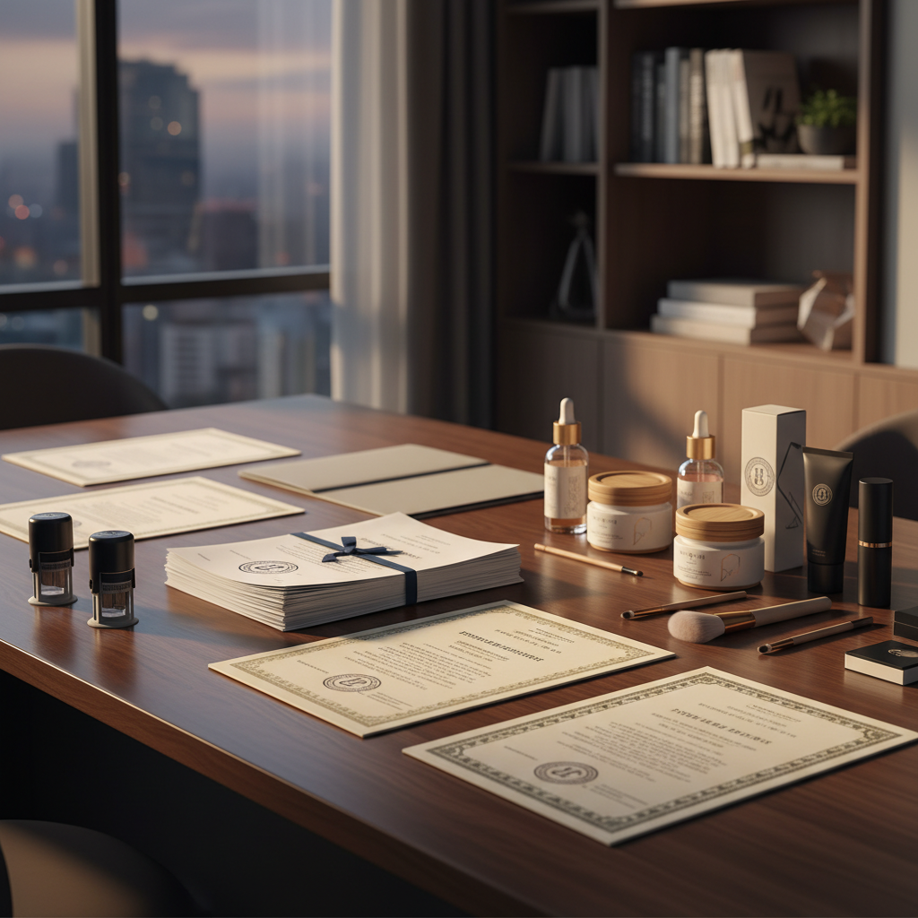 화장품 사업 인허가 관련 서류와 절차