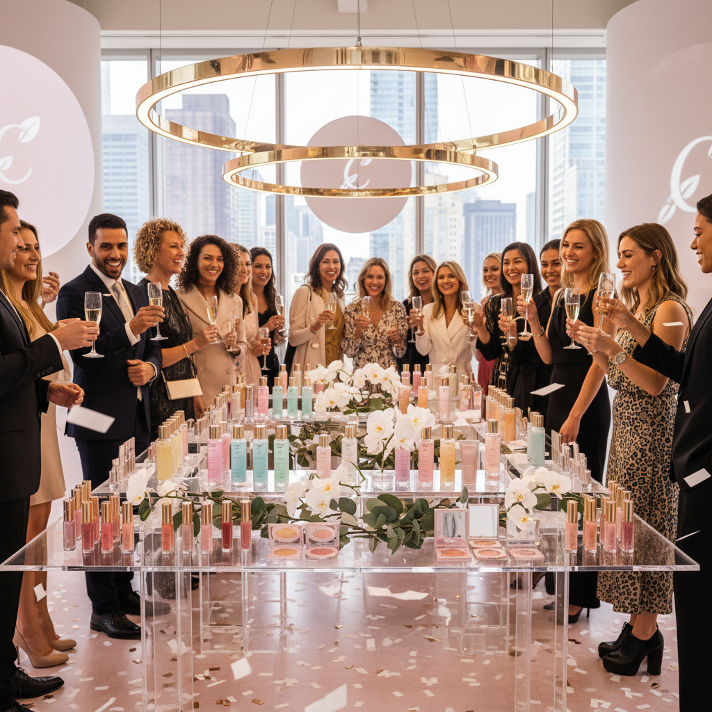 K-뷰티 브랜드 매출 성장 그래프